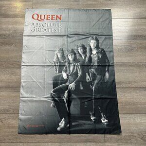 QUEEN Absolute Greatest 2000 Y2K  FLAG Fabric  30x40 Music Banner